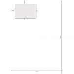 Kirjekuori c4 90 x 60 ikkunalla, valkoinen 500kpl