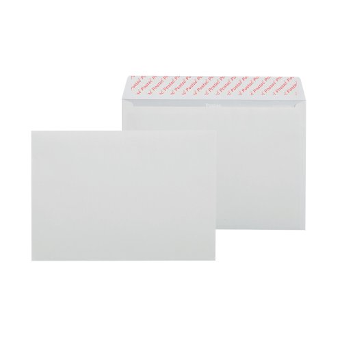 Kirjekuori A5 koko eli A4 arkki taitettuna kahdeksi, kirjekuoret valkoisina umpinainen C5 kirjekuori tarjous hintaan