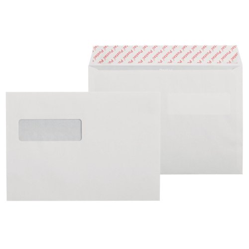 Kirjekuori ste5rh 30x90 ikkunalla, valkoinen 1000kpl, hinta 63,24€