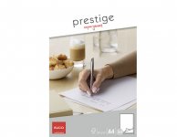 Kirjepaperilehtiö ELCO Prestige A4 valkoinen /50