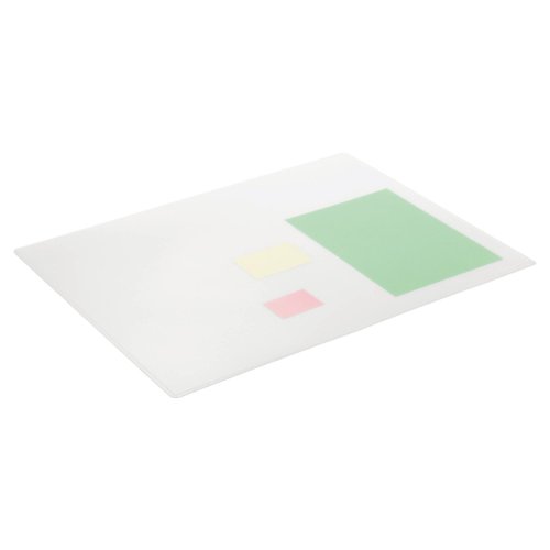 Kirjoitusalusta Durable 65 x 50 cm läpikuultava, hinta 11,57€