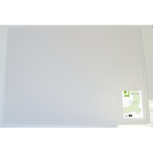 Kirjoitusalusta Q-CONNECT 50 x 63 cm läpinäkyvä PP, hinta 9,18€