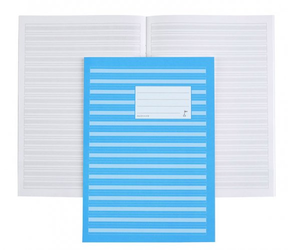 Kirjoitusvihko Paperipiste 416 A4/20 viivoitettu, hinta 0,80€