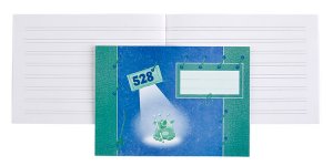 Kirjoitusvihko Paperipiste 528 A5/20 kaksoisviivoitettu