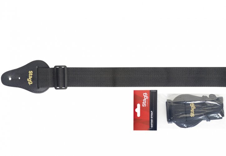 Kitarahihna musta, hinta 5,95€