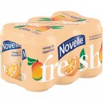Kivennäisvesi Hartwall novelle fresh mango-appelsiini 0,33l 6kpl