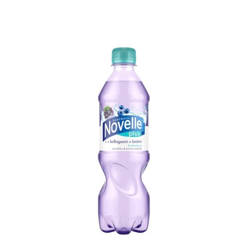 Kivennäisvesi Novelle Plus mustikka+karhunvatukka 0,5L, hinta 1,81€