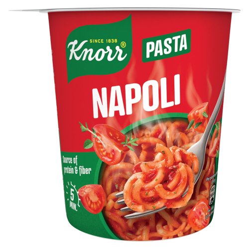 Spagetti Knorr snack pot 69g napoli 8kpl, hinta 21,64€