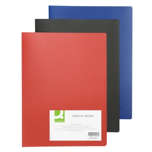 Kokoojakansio Q-CONNECT PP A4/40 musta, hinta 1,95€