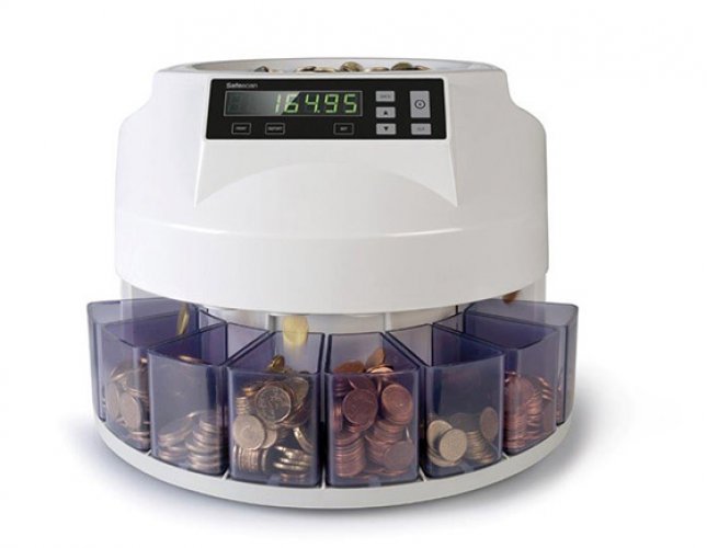 Kolikkolaskuri /lajittelija Safescan 1250, hinta 292,33€