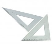 Kolmioviivain 30/60/90° 23 cm