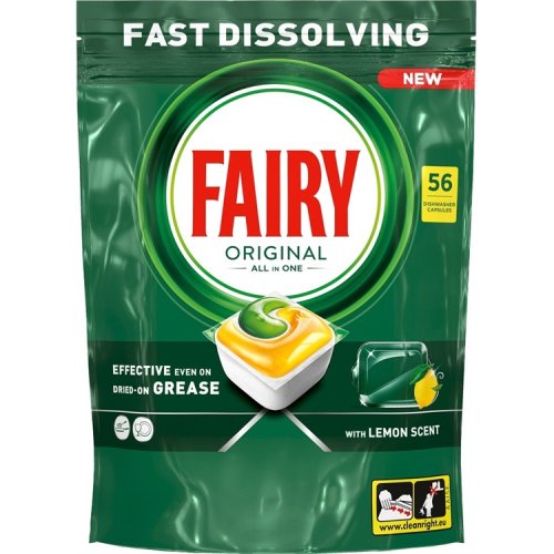 Konetiskitabletti Fairy Orginal All in One /56, hinta 15,49€