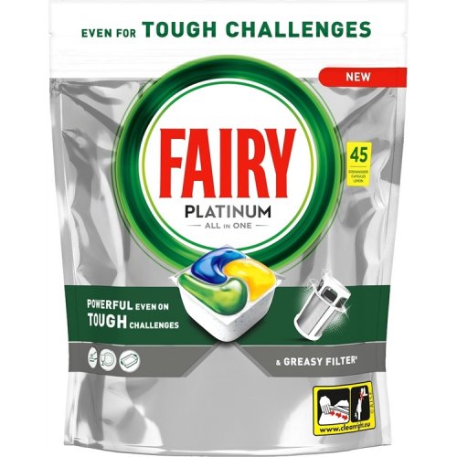 Konetiskitabletti Fairy Platinum/45, hinta 15,34€