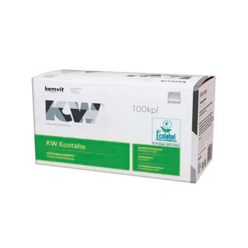 Konetiskitabletti Kw ecotabs 100kpl, hinta 18,95€