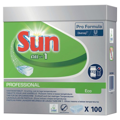 Konetiskitabletti Sun pro formula eco all-in-1 100kpl, hinta 35,43€