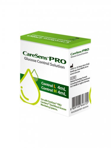 Kontrolliliuos CareSens Pro L+H, hinta 48,92€