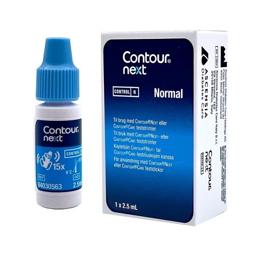 Kontrolliliuos Contour next normaali 2x2,5ml, hinta 38,14€