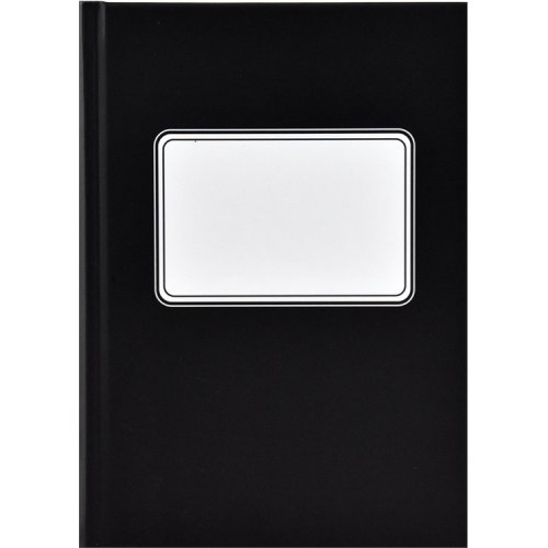 Konttorikirja A5/192 viivat musta, hinta 9,58€