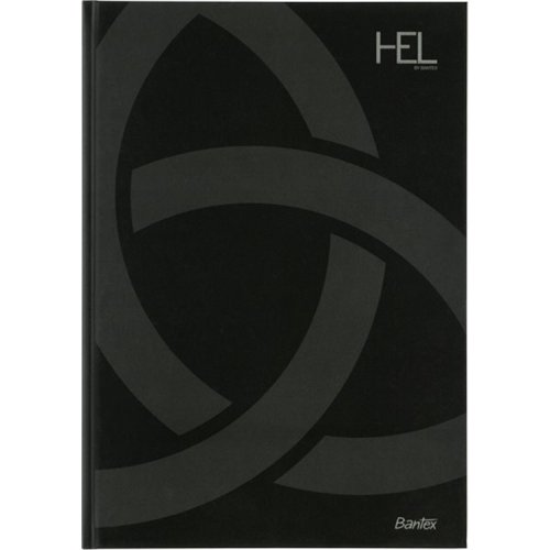 Konttorikirja Bantex Hel A4 musta 192 sivua, hinta 9,66€