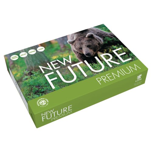 Kopiopaperi A4 80g New Future Premium arkistokelpoinen valkoinen kopiopaperi laatikko edullinen hinta