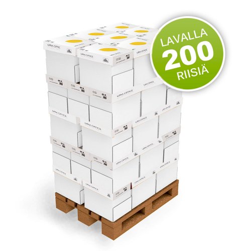 Kopiopaperi Lava 200 riisiä A4 80g UPM Office 