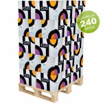 Kopiopaperi lava 240 riisiä 48 laatikkoa A4 80g Clio tulostuspaperi