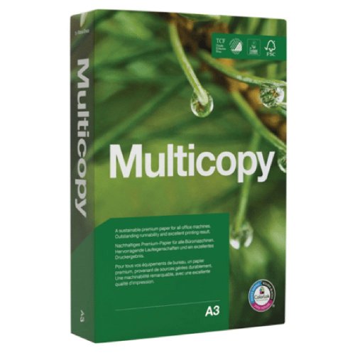 Kopiopaperi Multicopy a3 80g 500kpl, hinta 20,28€