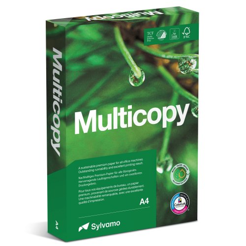Kopiopaperi Multicopy a4 80g reiitetty 500kpl, hinta 10,23€