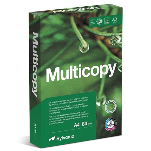 Kopiopaperi Multicopy a4 80g reiitys 8cm 500kpl, hinta 6,79€
