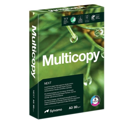 Kopiopaperi Multicopy Next 80G A3/500, hinta 10,50€