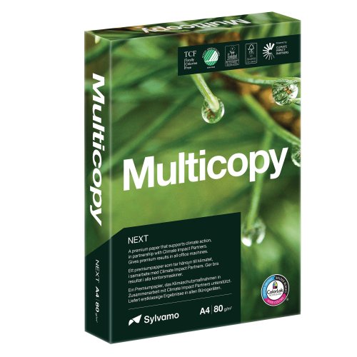 Kopiopaperi Multicopy next a4 80g 500kpl, hinta 5,26€