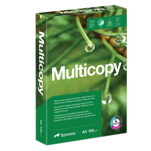 Kopiopaperi Multicopy Original 100G A3/500, hinta 13,06€