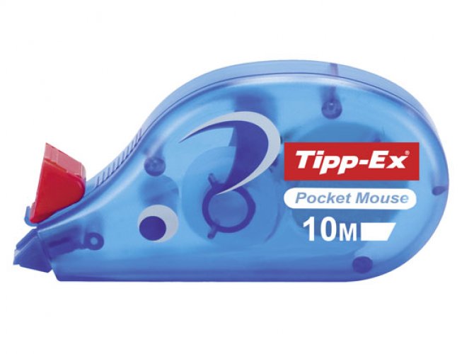 Korjausrolleri Tipp-Ex Pocket Mouse 4,2 mm x 10 m, hinta 4€