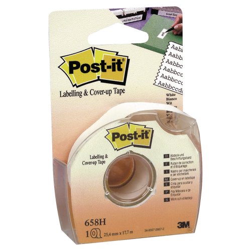 Korjausnauha 3m post-it® 658 25.4mm x 17.7m, hinta 11,30€