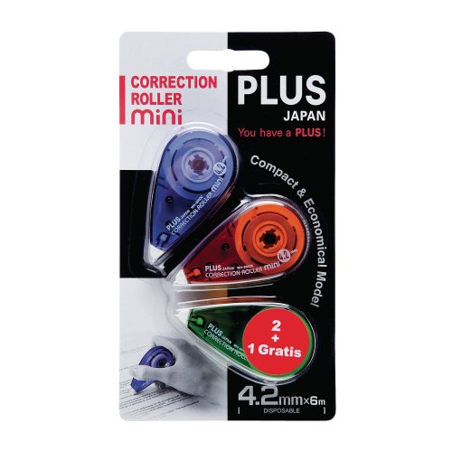Korjausrolleri Plus mini 4,2mm x 6m blister, hinta 13,64€