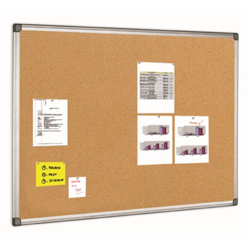 Korkkitaulu Q-Connect 120 x 90 cm alumiinikehys, hinta 49,74€