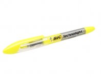 Korostuskynä Bic Technolight keltainen