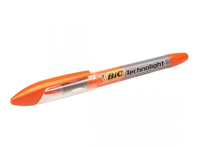 Korostuskynä Bic Technolight oranssi, hinta 1,58€
