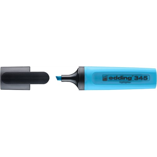 Korostuskynä Edding 345 turkoosi, hinta 0,66€