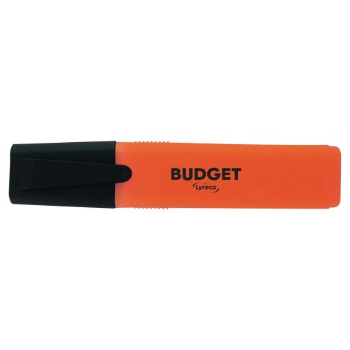 Korostuskynä Lyreco budget viisto 2-5mm oranssi, hinta 0,63€