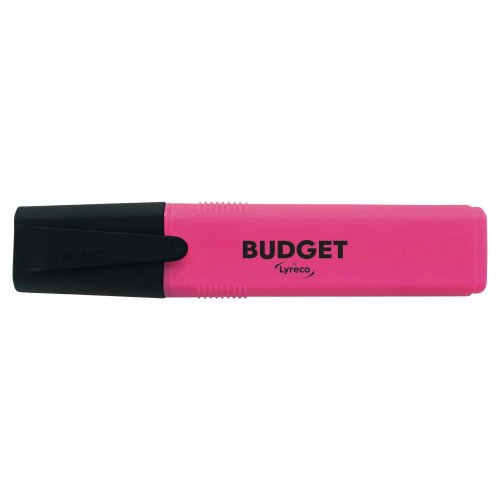 Korostuskynä Lyreco budget viisto 2-5mm pinkki, hinta 0,63€