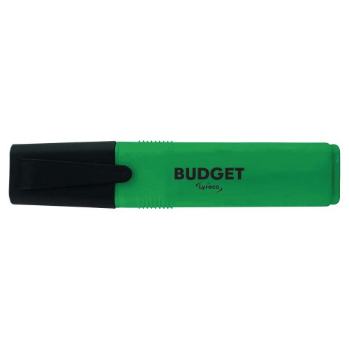 Korostuskynä Lyreco budget viisto 2-5mm vihreä, hinta 0,63€