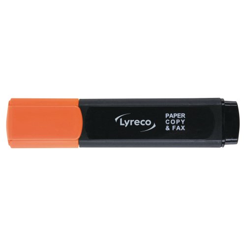 Korostuskynä Lyreco viisto 1-4 mm oranssi, hinta 0,77€