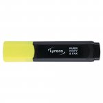 Korostuskynä Lyreco viisto 1-4mm keltainen
