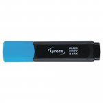 Korostuskynä Lyreco viisto 1-4mm sininen