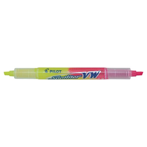 Korostuskynä Pilot begreen twin 3,3 mm, keltainen/pinkki, hinta 2,46€