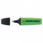 Korostuskynä Stabilo boss viisto 2-5mm vihreä