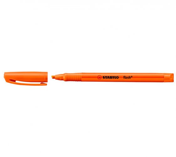 Korostuskynä Stabilo Flash oranssi, hinta 0,65€