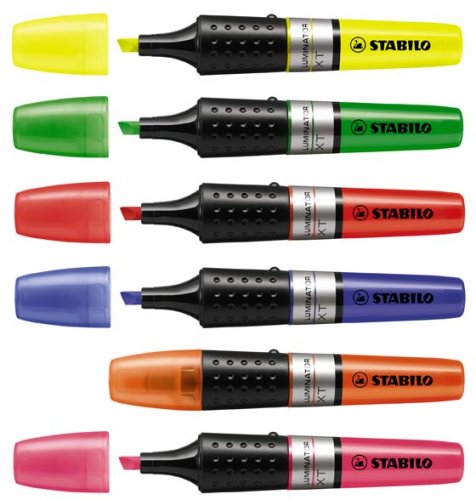 Korostuskynä Stabilo Luminator sininen, hinta 2,35€