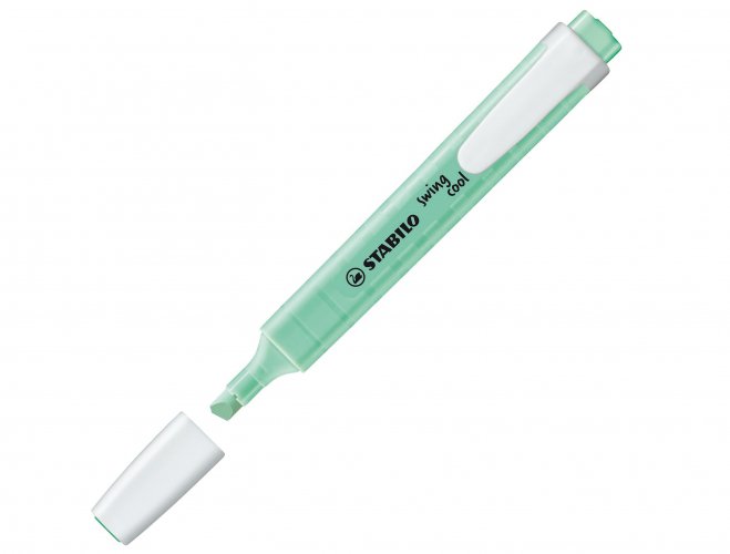 Korostuskynä Stabilo Swing Cool pastellinminttu, hinta 0,94€